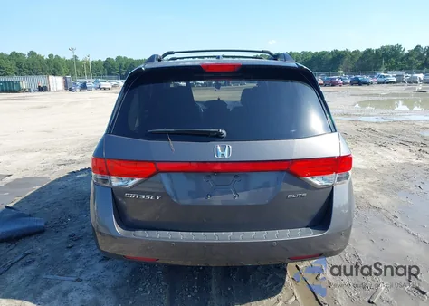 2014 Honda Odyssey Touring/Touring Elite из США, поврежденный, VIN 5FNRL5H92EB085947